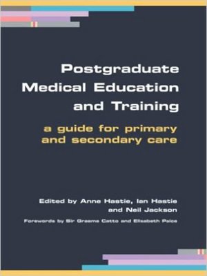 cover image of Postgraduate Medical Education and Training